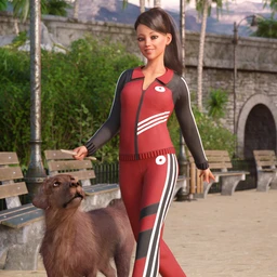 Morning Walk Outfit for Genesis 8 Female(s)