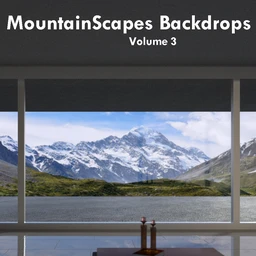 MountainScapes Backdrops Volume 3