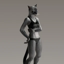 OsoDreamer’s FelineFolk for Genesis 8 Female Addon