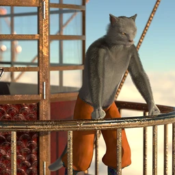 OsoDreamer’s FelineFolk for Genesis 8 Male