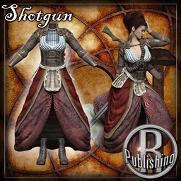 Outlanders – Mama Shotgun – for DazStudio and Genesis 8 Female