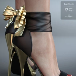Party Shoes for Genesis 8 Female(s)