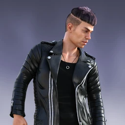 Pop Star Outfit and Hair for Diego 8 and Genesis 8 Male(s)