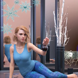 PS Fancy Leggings for Genesis 8 Female