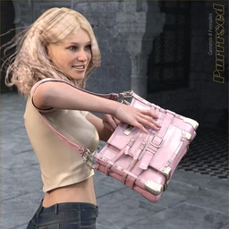 Purrrsed Purse and Poses for Genesis 8 Female(s)