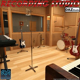 Recording Studio for Daz Studio