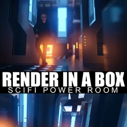 Render In A Box – Scifi Power Room