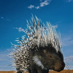 Rodents by AM – Crested Porcupine