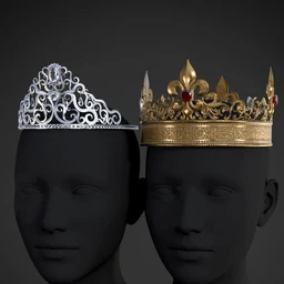 Royal Crowns for Genesis 8 Female(s)
