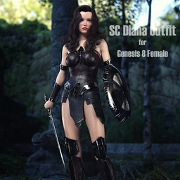 SC Diana Outfit for Genesis 8 Female