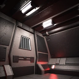 Sci-Fi Confinement Cell