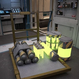 Sci-Fi Containment Props