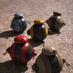 Sci-Fi Mini-Tank Bot