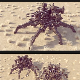 Sci-Fi MS Spider Mecha