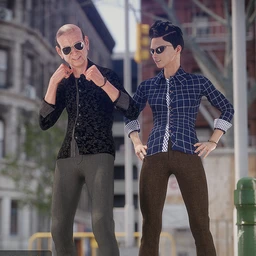 Smart and Suave Outfit Textures