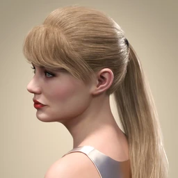 SP Hair 008 for Genesis 3 and 8 Female(s)