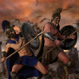 Spartan Warrior Textures