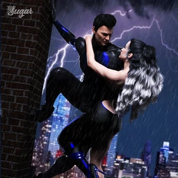 Super Couple Pose Set for Genesis 8