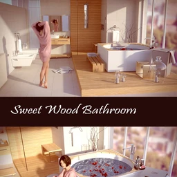 Sweet Wood Bathroom