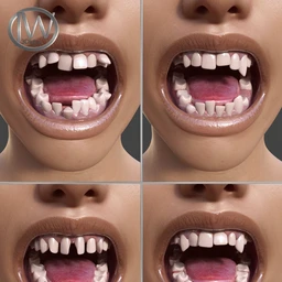 Teeth Master Control for Genesis 8 Female