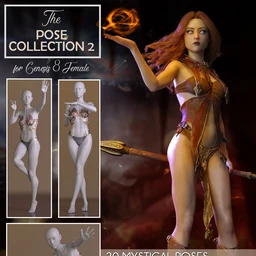 The Pose Collection 2 for Genesis 8 Female