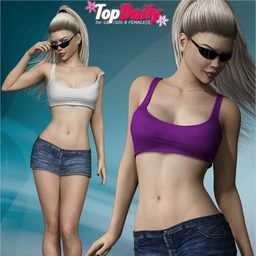 Top Daily Outfit Set for Genesis 8 Female(s)