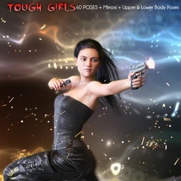 Tough Girls Poses for Genesis 8 Female
