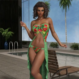 VERSUS – dForce Calypso Dress for Genesis 8 Females