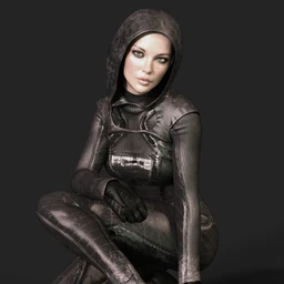 X-Fashion dForce Police Outfit for Genesis 8 Female(s)