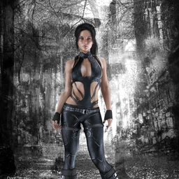 X-Fashion Tactical Touch Outfit for Genesis 8 Female(s)