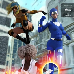 Your Heroes Poses for Genesis 8 Female(s)