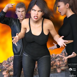 Z Fiery Temper Pose Mega Set