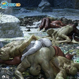 Z Final Battle Count Poses for Genesis 3 and 8