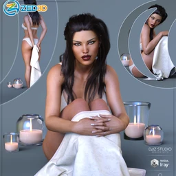 Z Pure Intentions Cloth Prop and Poses for Genesis 8 Female