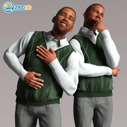 Z Stern But Fun Poses and Expressions for Leroy 8