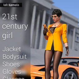 21st Century Girl Outfit for Genesis 8 Female(s)