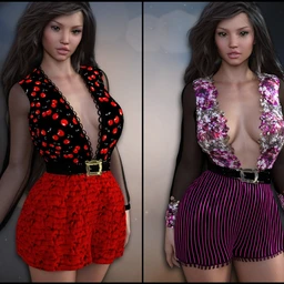 7th Ave – Fads Summer Romper G3 and G8