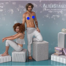 AlterStages – Padded Sitting Props