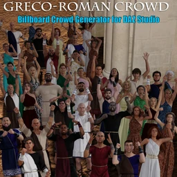 Ancient Greco-Roman Crowd Generator