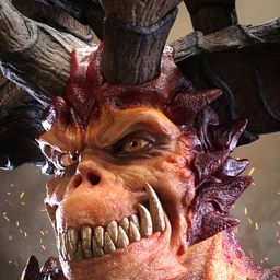 Archdemon HD for Genesis 8 Male