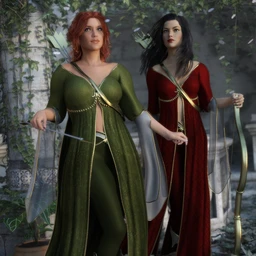 Artemis Moon Outfit Textures