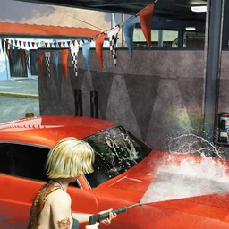 At the Car Wash
