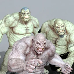 Beasty Poses for Ogre HD