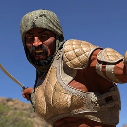 Bedu Desert Warrior Outfit for Genesis 8 Male(s)