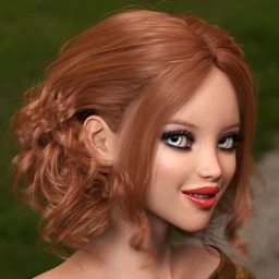 Bendine Hair for Genesis 3 and 8 Female(s)