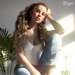 Bianca Morph, Poses and Expressions, and Chair Prop for Genesis 8 Female