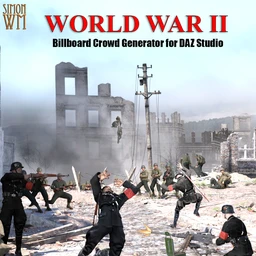 Billboard Crowd Generator – World War II