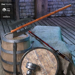 Black Market Blades Gladiator Basics for Genesis 8 and Centaur 8