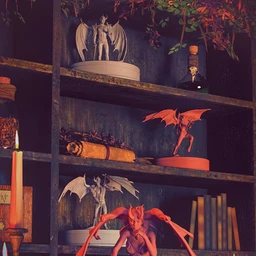 Blasphemy – Poses and Props for Genesis 8 and Infernal Wings