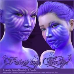 Bodypaint for Genesis 8 Female